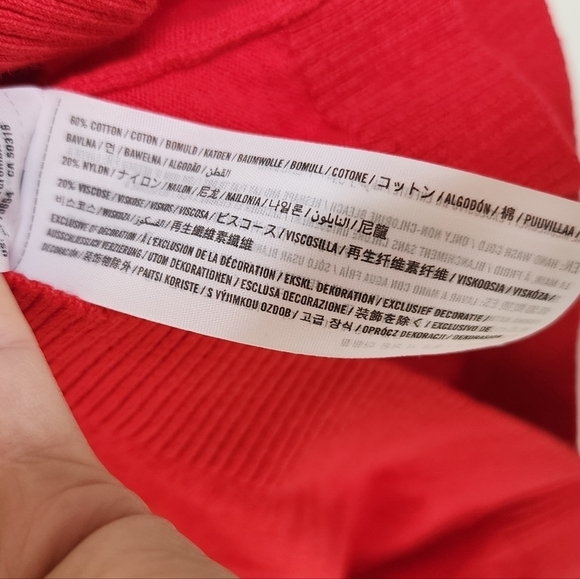 Abercrombie & Fitch Cross Back Sweater XS NWT - Picture 7 of 7